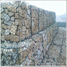 Gabion revêtu de PVC pour le mur de soutènement